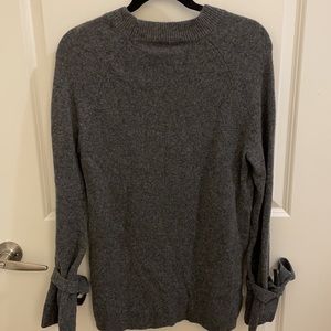 (2)* Ann Taylor Tie Sleeve Wool Sweaters size S